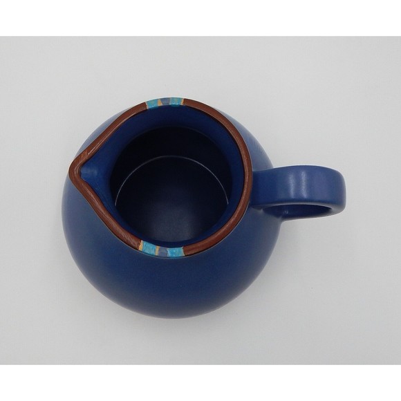 Dansk Mesa Blue Water Drink Pitcher Jug 48 Oz Portugal - Picture 5 of 11